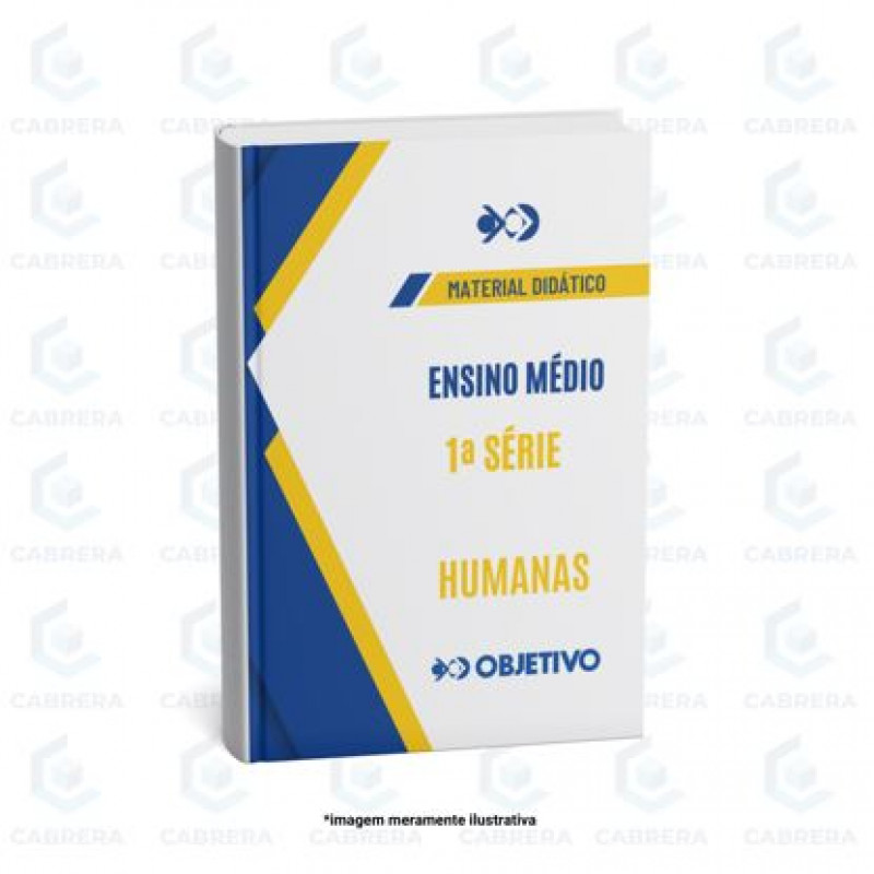 2025 - MATERIAL DIDÁTICO 1° SÉRIE DO E.M INGLÊS OBJETIVO (HUMANAS) ANUAL