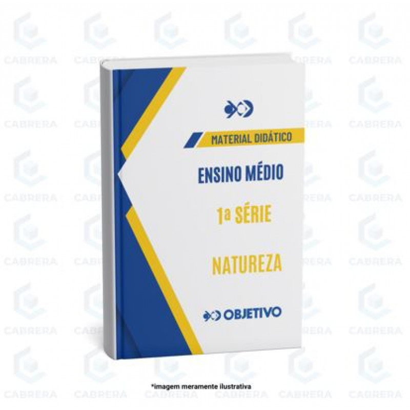 2025 - MATERIAL DIDÁTICO 1° SÉRIE DO E.M INGLÊS OBJETIVO (NATUREZA) ANUAL