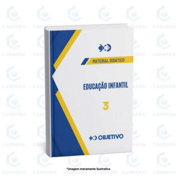 2025 - MATERIAL DIDÁTICO INFANTIL 3  - INGLÊS OBJETIVO ANUAL