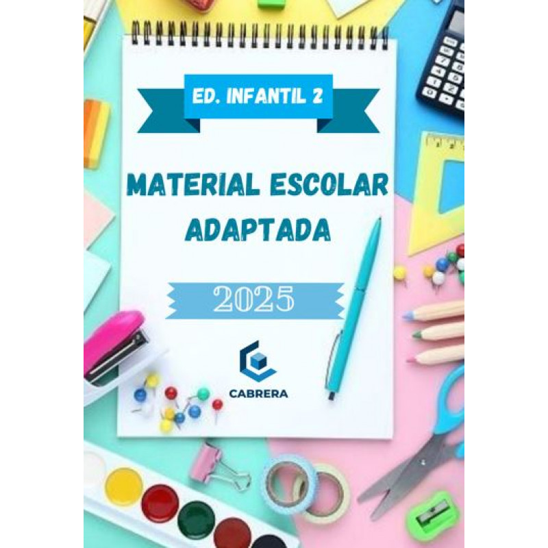 2025 KIT PAPELARIA ADAPTADA INFANTIL 2