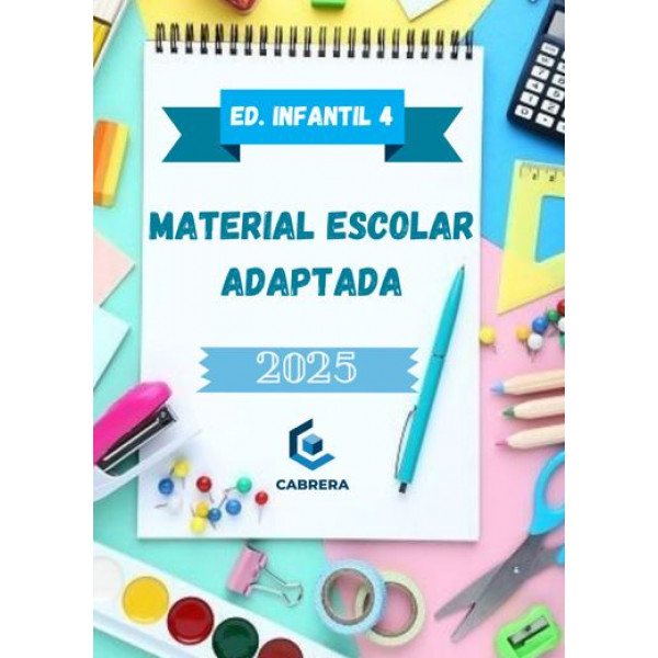 2025 KIT PAPELARIA ADAPTADA INFANTIL 4